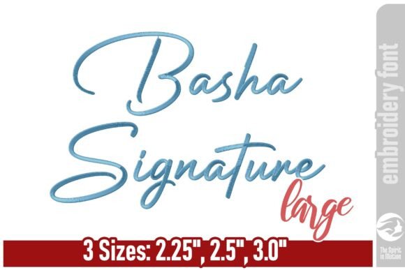 Basha Signature Font - Large