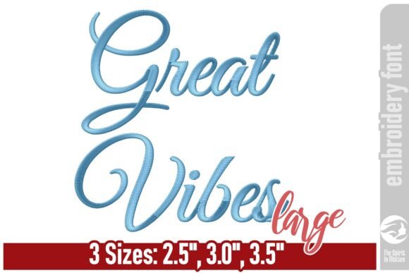 Great Vibes Font - Large