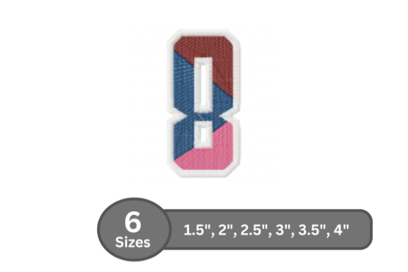 Street Varsity Number - 8